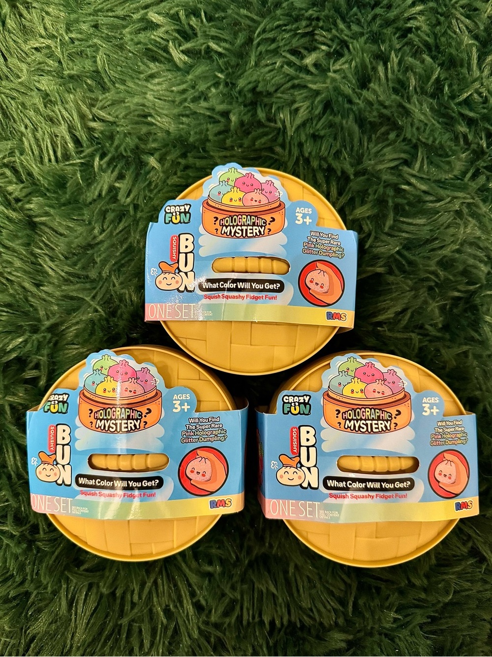 3 Holographic Mystery Dumplings